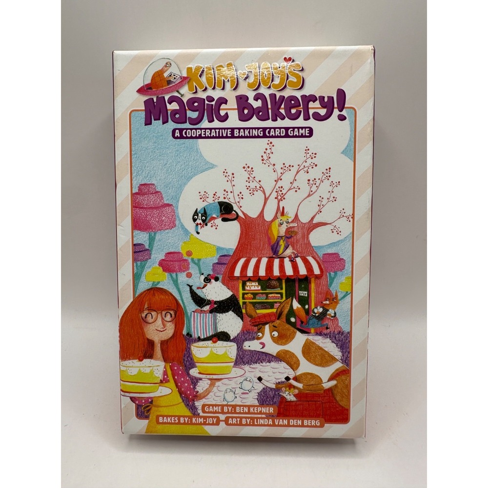 Kim Joy's Magic Bakery A Cooperative Baking Card Game COMPLETE 8+ 2-5 Players